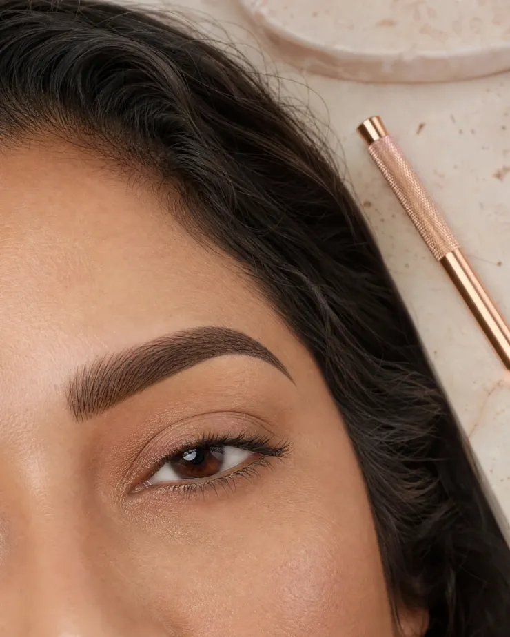 NANO + SHADOWED STROKES BROWS IN NYC